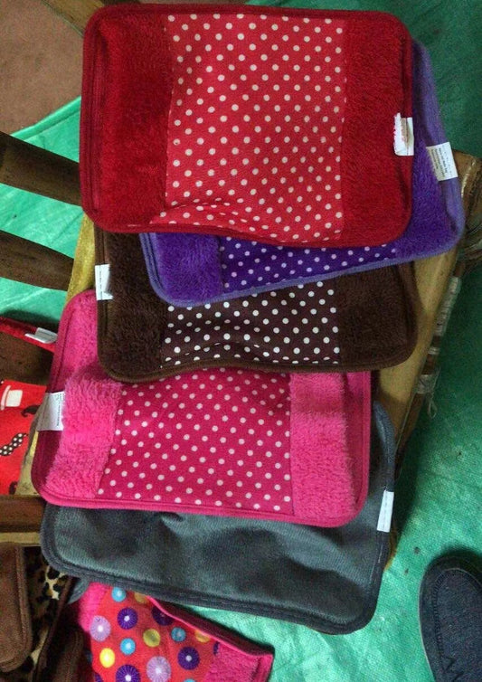 Electric Health And Safety Hot Water Bag Rechargeable (Random Color)