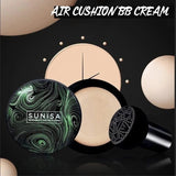 Sunisa Foundation Base 20g Waterproof Mushroom Head Air Cushion BB Cream Nude Liquid Foundations  (with yanqina 36H liner )