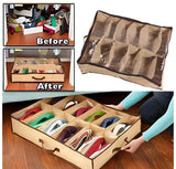 Shoe Organizer Closet/Under Bed Storage | Shoe Under Best Quality Imported With Box