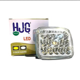 5 function led headlight 15 led white and Fog light  high beam 15 led fog bike headlight for 70 & 125/All functions led light