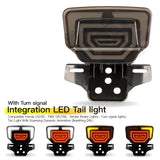 Motorcycles Bike Fancy Tail Light 70cc And 125cc LED Fancy Tail Light Stop Turn Signal With Scanning Dynamic Animation Breathing DRL
