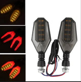 4Pcs Motorbike Universal LED Indicator With  DRL And Yellow Parking Light For all bikes (Random Color)