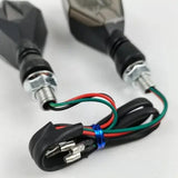 2Pcs Motorbike Universal LED Indicator With  DRL And Yellow Parking Light For all bikes (Random Color)