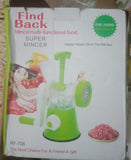 Grinder High-Quality Multifunctional Meat Mincer Vegetable Chopper Blender Home Kitchen Cooking Tools (Random Color)