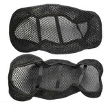 Universal Motor Bike Motorcycle Cool Mesh 10mm XXL Net Design Seat Cover Sunscreen Cushion Bike Seat Protector Sun Block Heat Insulation Water Rain Proof Mesh Pad For All Motorbikes