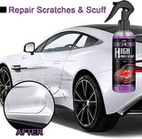 3 In 1 High Protection Quick Car Coating Spray, Ceramic Car Coating Spray Crystal Coating For Car Wax Spray Plastic Parts Refurbish Agent Car Hand Spray (100 Ml)