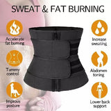 Waist Trainer Belt-Slimming Body Shaper Belts Sport Girdle With Two Strap