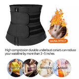 Waist Trainer Belt-Slimming Body Shaper Belts Sport Girdle With Two Strap