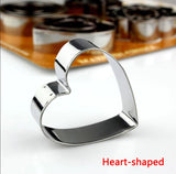 12-Piece Stainless Steel Cookie Cutter Set – DIY Baking Molds In Star, Heart & Various Shapes – Multi-Purpose Kitchen Tools For Cookies, Cakes, Fried Eggs & More