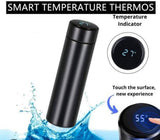 Temperature Display Indicator Insulated Stainless Steel Hot & Cold Flask Bottle (Random Color) (500 ML )