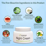 Whitening & Anti Aging Night Cream  (50ml)