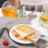 Honey Dispenser No Drip - Easy Squeeze Syrup Dispenser Bottle for Efficient Serving,  Honey Squeeze Jar for Kitchen & Coffee Bar, Mess-Free Solution(250ml)