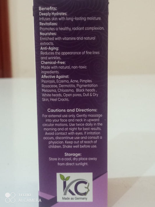 KC Hydraluxe Skin care Serum  | Natural Purity & Radiance 30 ml / 1.01 fl. oz.