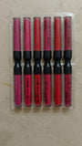 6 Pcs Set Matte And Shiny Dual Lip Gloss