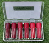 Pack Of 6 High Pigment Lipgloss,