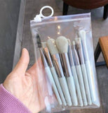 8 Pieces Cute Mini Brushes Pack  (random color)
