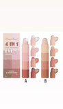 ( Pack Of 2 ) 4 In 1 Eye Makeup Pen