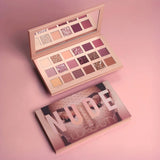18 Shade   glittery - Matte  NUDE Eyeshadow Palette