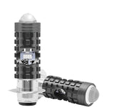 Bike LED Headlight Bulb With 5 Function- Police Light Red, Blue White And Yellow Light With Police Flasher CD70 CG125 Motor Bike