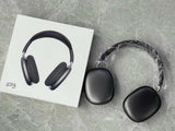 P9 Pro Max Wireless Bluetooth Headphones - Random Colors ~ With Box & With Cable