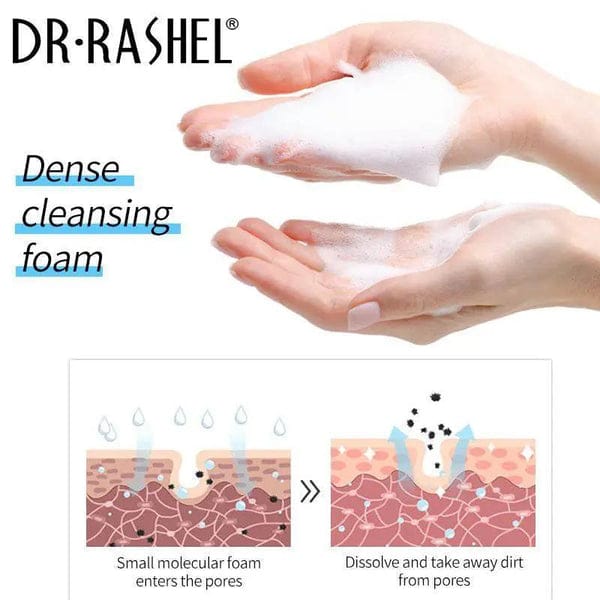 Dr.Rashel Hyaluronic Acid Hydrating Moisturizing And Smooth Face Wash - 100g
