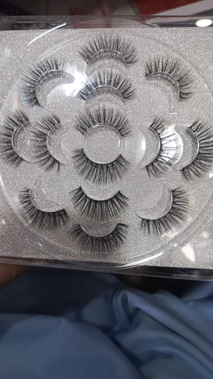 3D Eyelashes 7 Pcs Eyelashes For Beautiful Eyes