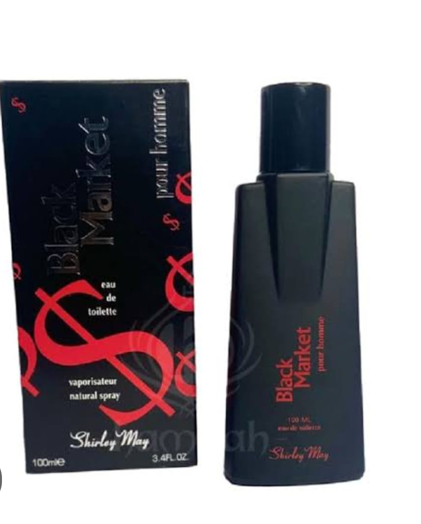 Shirley May Black Market Perfume For Men - 100 Ml