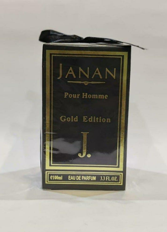 J. Janan Gold Edition Perfume Long Lasting Fragrance, Mood Enhancing For Men (100 Ml)