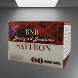 B And B Saffron Whitening Facial Kit 3 In 1 - Urgent Facial & Dead Skin Removal