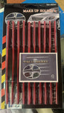 Car air-conditioning grill moulding for decorating  ,Car AC Decor Strip Only Red colour