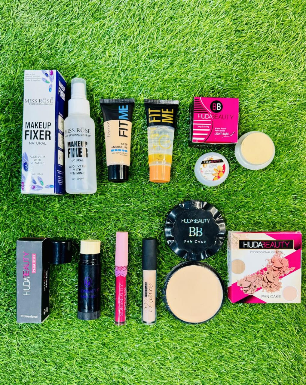 8 In 1 Makeup Deal Makeup Fixer, BB Cream, Foundation, And Many More For Girls