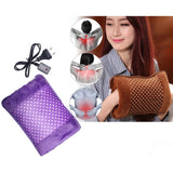 Electric Hot Water bag Heat Pad (Heat Bag) For Pain Relief  velvet cloth type also used for hand warmer – Multicolour