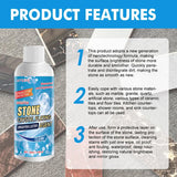 Stone Crystal Plating Cleaner Agent Stonework Polishing And Coating Agent Marble Tile Anti-Corrosion Incremental Crystal Stone Stain Remover With Box 100ml