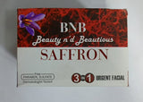 B And B Saffron Whitening Facial Kit 3 In 1 - Urgent Facial & Dead Skin Removal