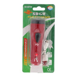 Pack Of 2 Multifunction Portable Super Bright USB Rechargeable Flashlights SD-8670