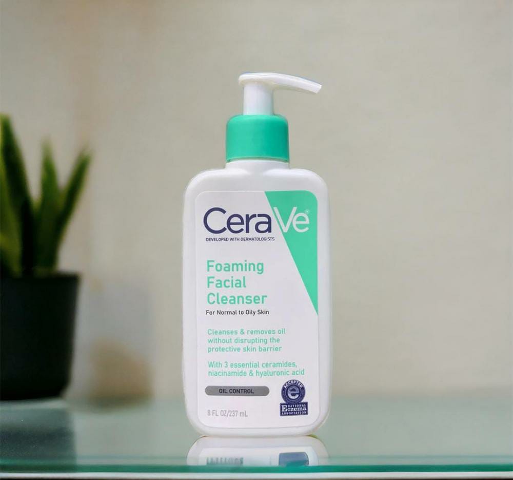 CeraVe Foaming Facial Cleanser - 236ml - Help To Maintain Your Skin’s Protective Barrier