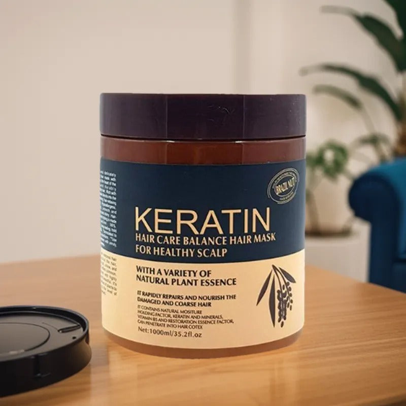 Pack Of 02 | Sealed Packed | Karseell Hair Mask And Keratin Hair Care Balance Mask And Treatment For Healthy Scalp