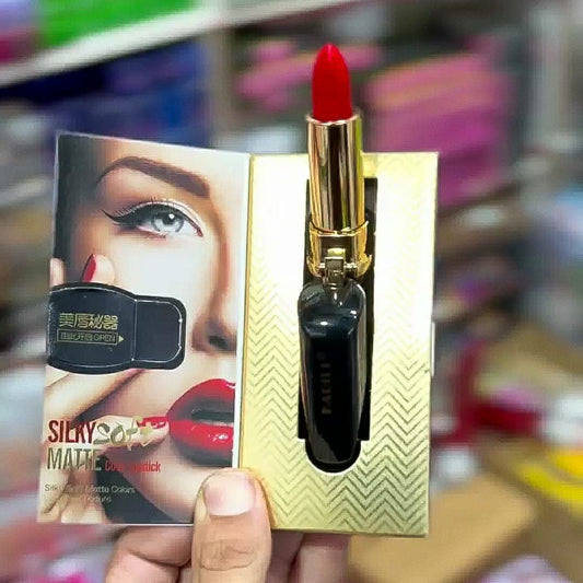 (Pack Of 6) High Pigment Smooth Lipstick, Smooth Texture, Glossy Finish (Random Color)