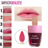 Pack Of 6 Dear Darling WardaBeauty Ice Cream Lip And Cheek Tint Long-Lasting Lip Tint (Random Color))