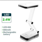 DP LED 666 - Portable Folding LED Desk Lamp With Adjustable Brightness – Travel-Friendly Study & Reading Light