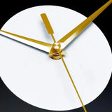 The Sign (@)3D Wooden Wall Clock For Living Room, Bed Room Home Decor Art & Hanging Decorative Showpiece Items
