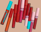 Pack Of 6 High Pigment Long Lasting Matte Lipgloss Soft & Matte Texture Hydrating Lipgloss (Random Color)
