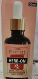 Rahat  Herb on Oil 30ml for pain in joints, back pain, arthritis pain, knee pain, tennis elbow, strains and sprains