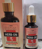 Rahat  Herb on Oil 30ml for pain in joints, back pain, arthritis pain, knee pain, tennis elbow, strains and sprains