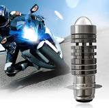 Bike LED Headlight Bulb - Motorcycle Fog Light - Super Bright With 2 Functions White/Yellow