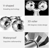 3D Face Massager Roller – 360° Rotation Handheld Y-Shape Plastic Tool For Face Lifting, Anti-Wrinkle, Skin Firming, And Full Body Relaxation | NM-091 ( Random Color )