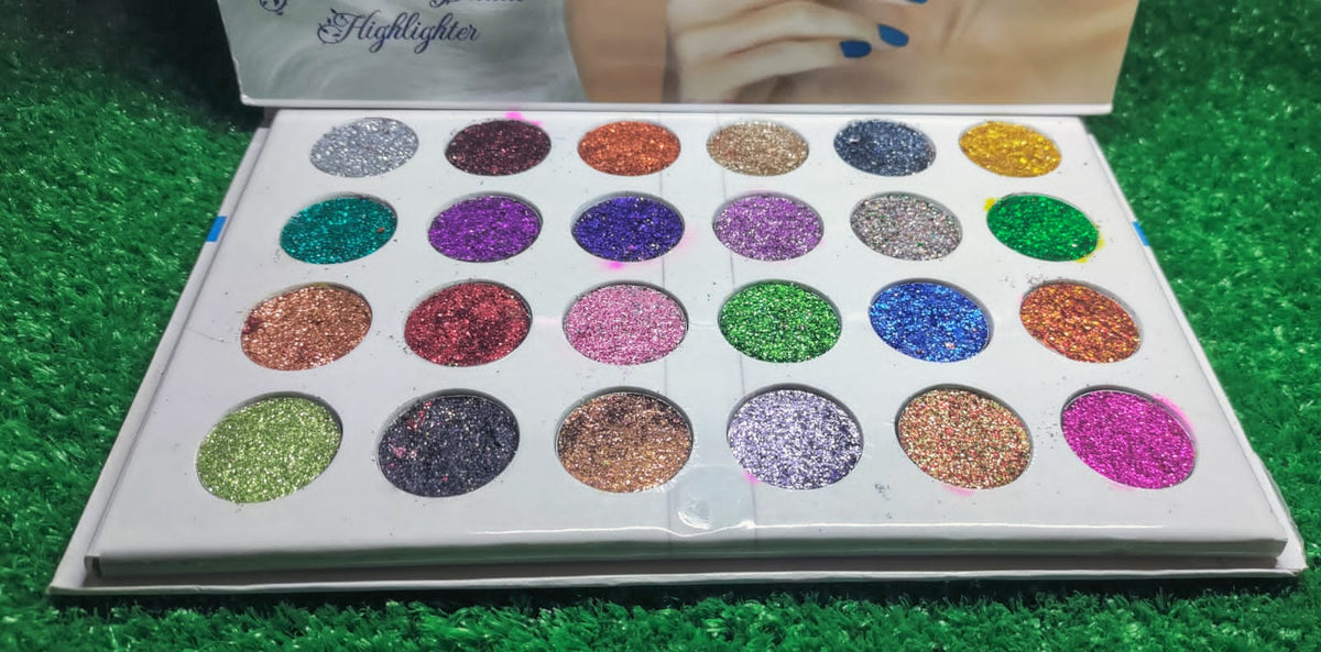 24 Colors Eyeshadow Palette Professional Makeup Pallete For Girls | Girls Makeup Kit | Eyeshadow Palette | Beauty Makeup Kit (Random Shades)