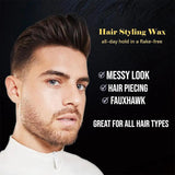 IKT Hair Styling Gel Wax | Styling Hair Frizz Fixed Fluffy  Men Styling Wax Edge Control 130g