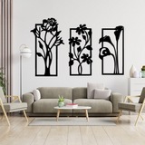 3d Flower Frame wall Art  | Wooden Flower Frame wall Art  | Wall decoration | Decor For Home Wall Decoration Attractive Wooden Wall Art