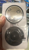 2pcs Round Blind Spot Mirrors – Wide-Angle Lens For Enhanced Rear And Side View Visibility – Convex Mirror For Cars, SUVs, And Trucks – Universal Fit Safety Accessory - Glass Material